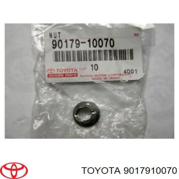 Гайка крепления приемной трубы глушителя (штанов) на Toyota Carina II 