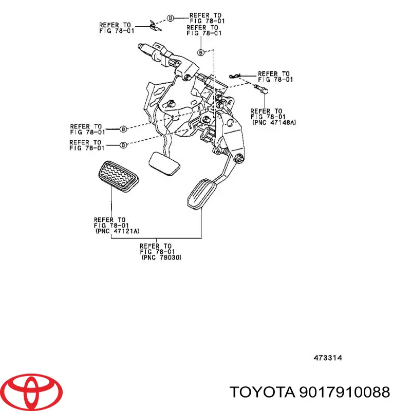 9017910088 Toyota 