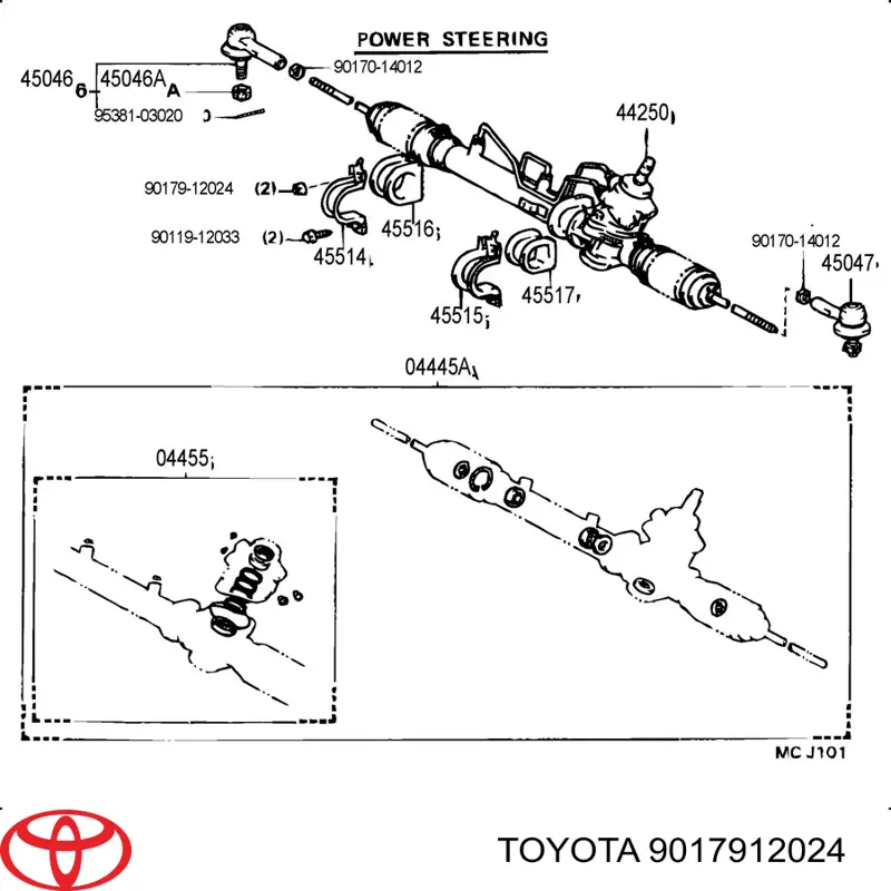  9017912024 Toyota