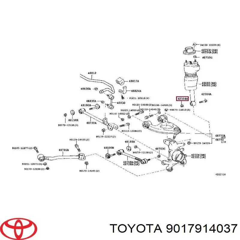 9017914037 Toyota 