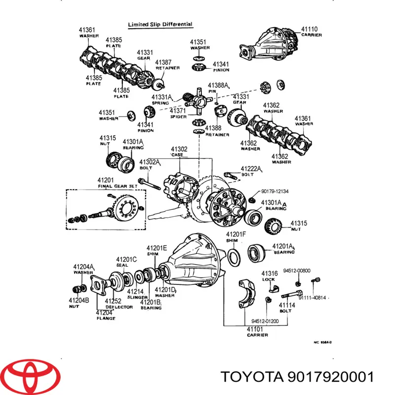  901792000171 Toyota