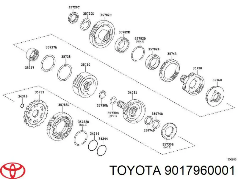  9017960001 Toyota