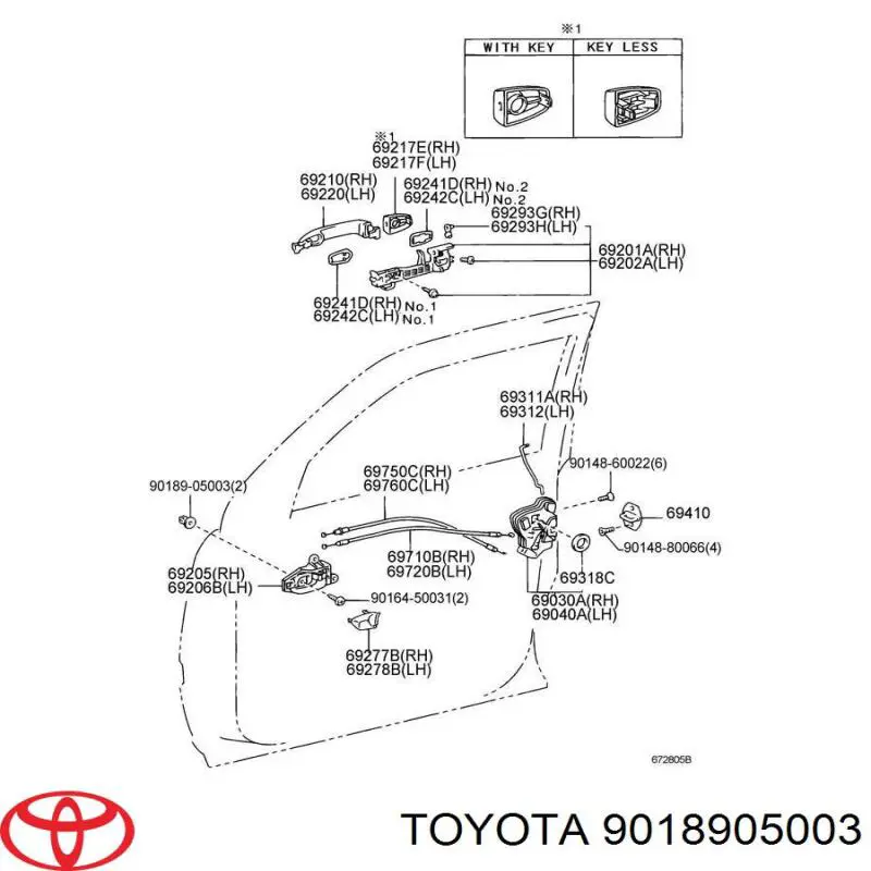  9018905003 Toyota