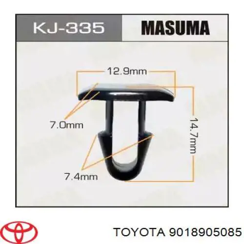 9018905085 Toyota 