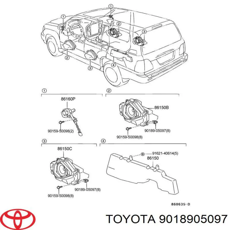  9018905097 Toyota