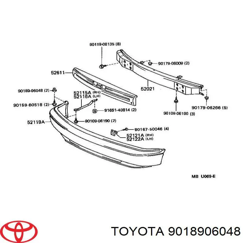 9018906048 Toyota 