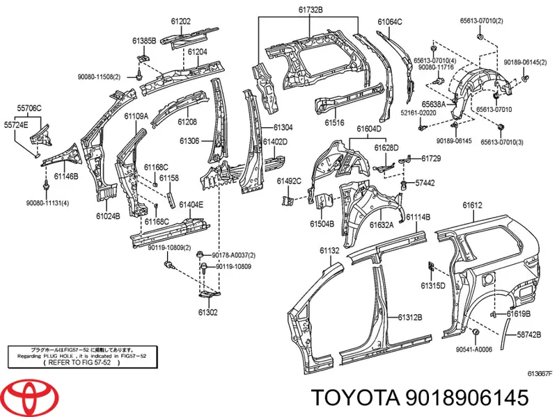 9018906145 Toyota 