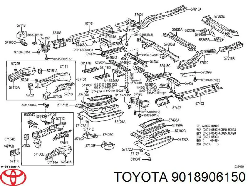 Купить 9018906150 Toyota 