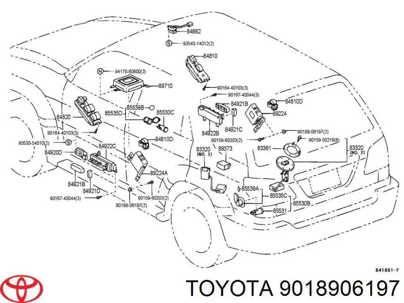  Toyota 9018906197 цена, от 1.68 USD