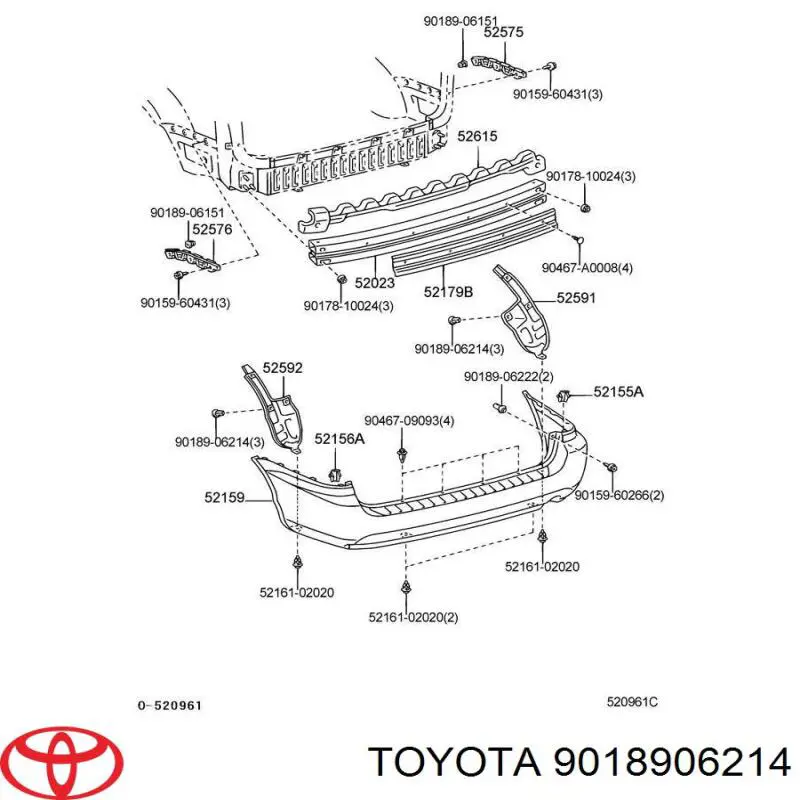 Купить 9018906214 Toyota 