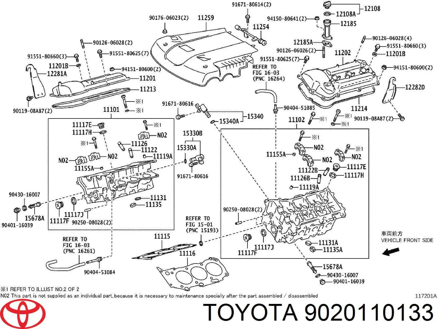 9020110133 Toyota 