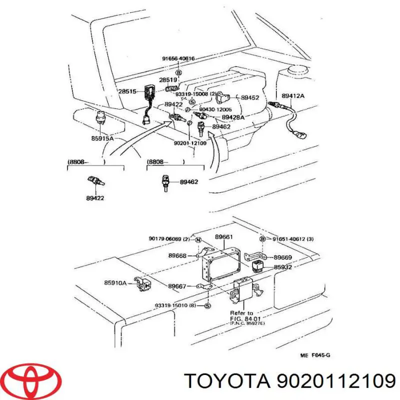 9020112109 Toyota 