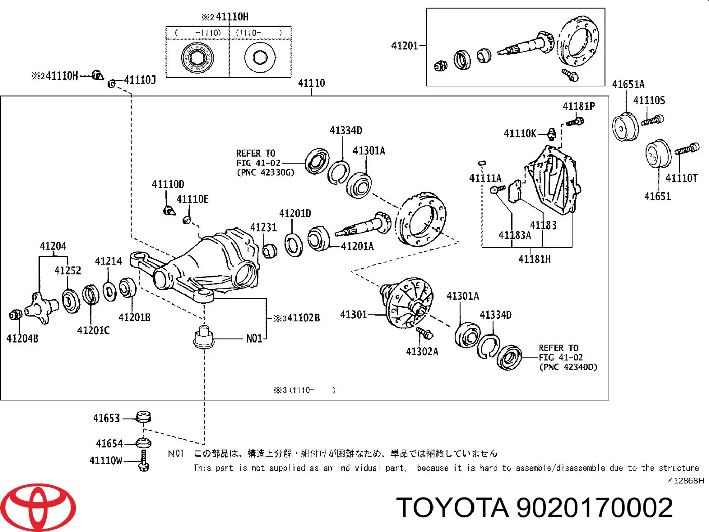  9020170002 Toyota