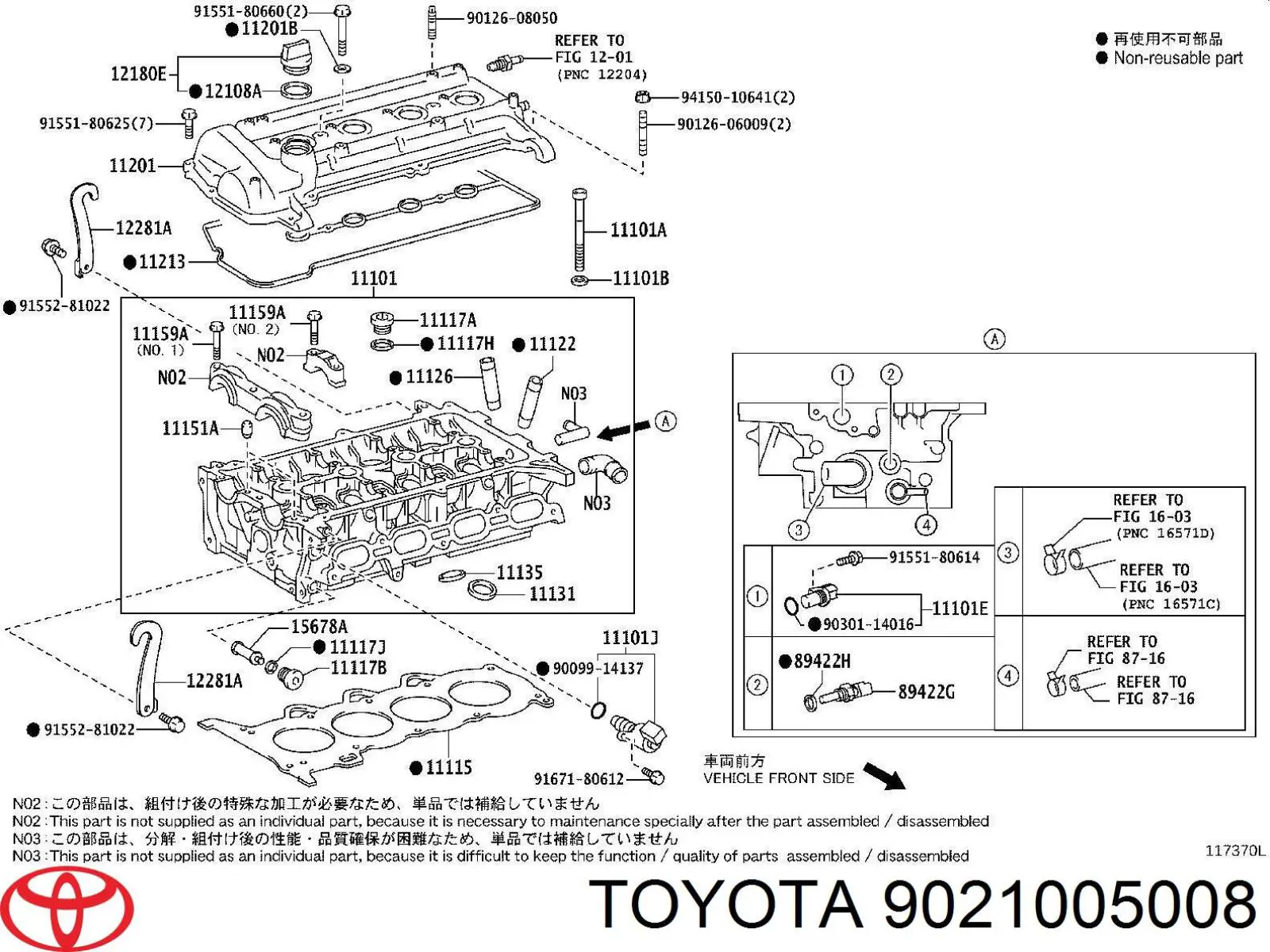 9021005008 Toyota 