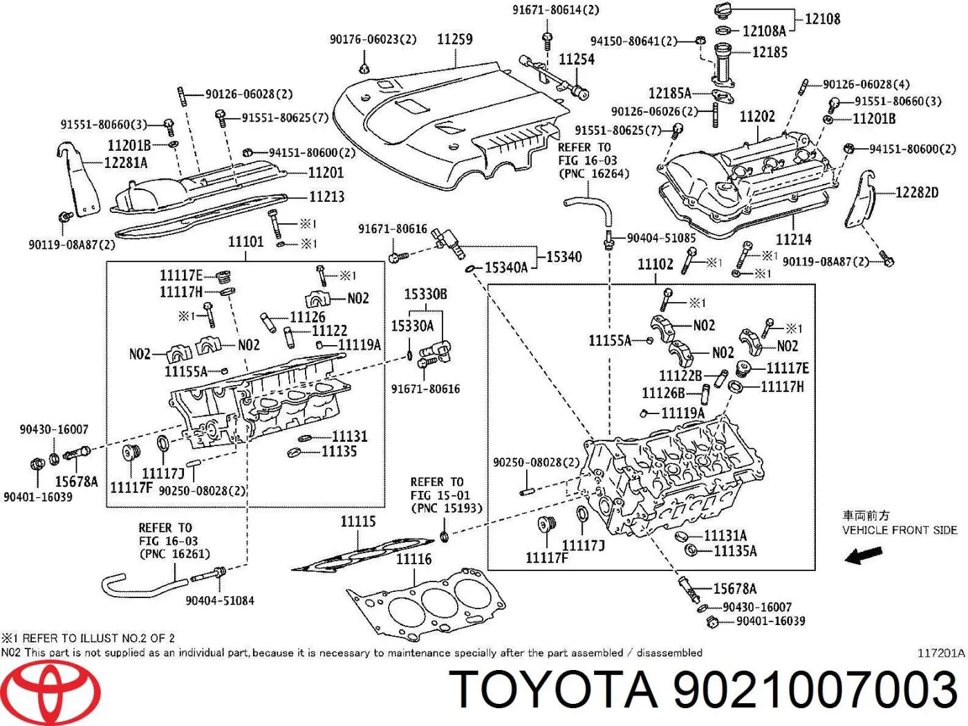 9021007003 Toyota 