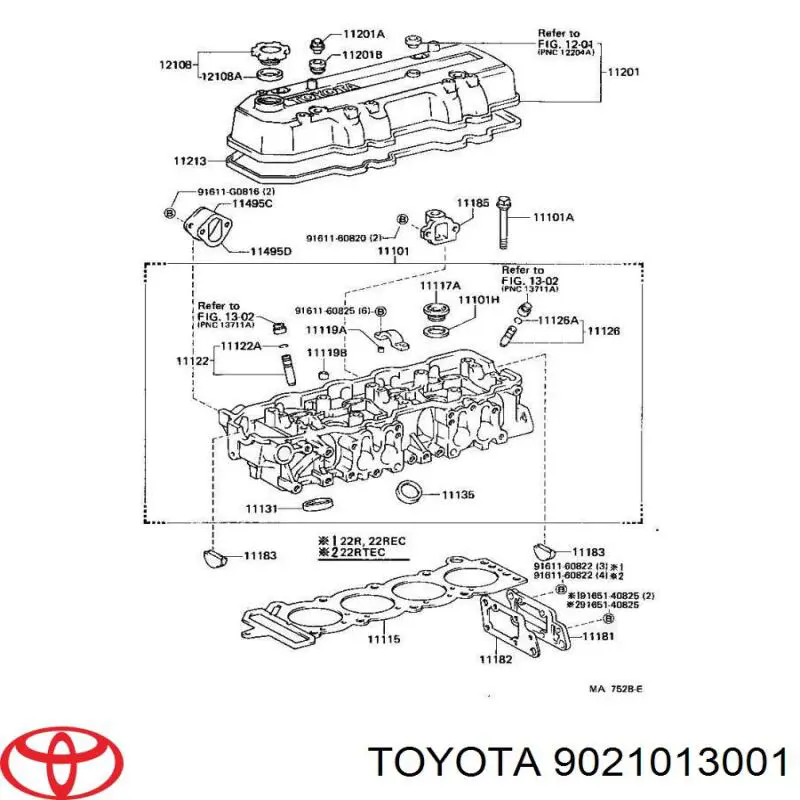  9021013001 Toyota