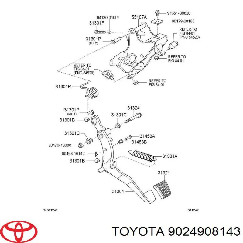 9024908143 Toyota 