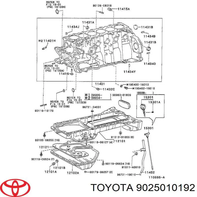 9025010192 Toyota 