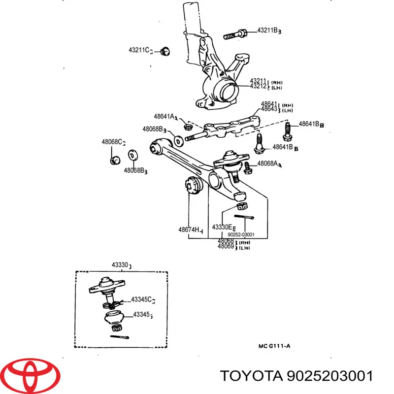 9025203001 Toyota 