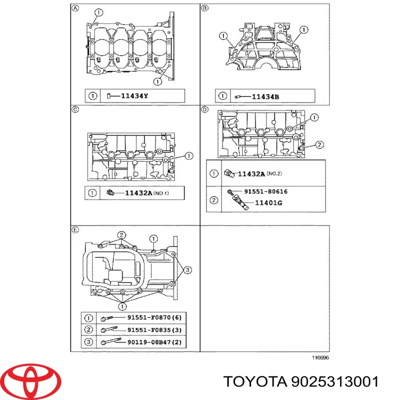 9025313001 Toyota 