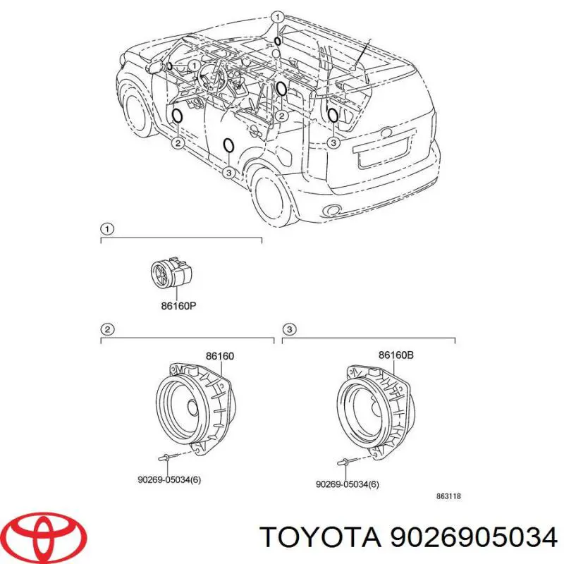  9026905034 Toyota