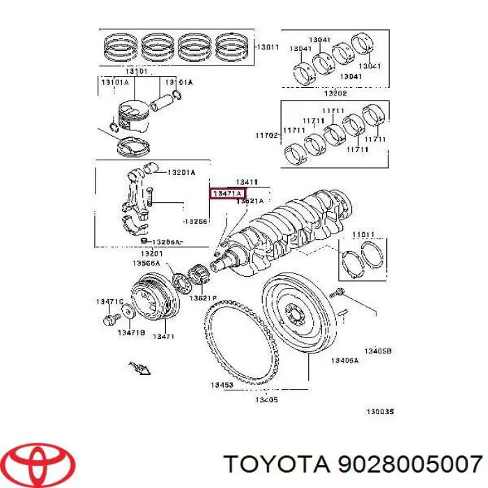  9028005007 Toyota