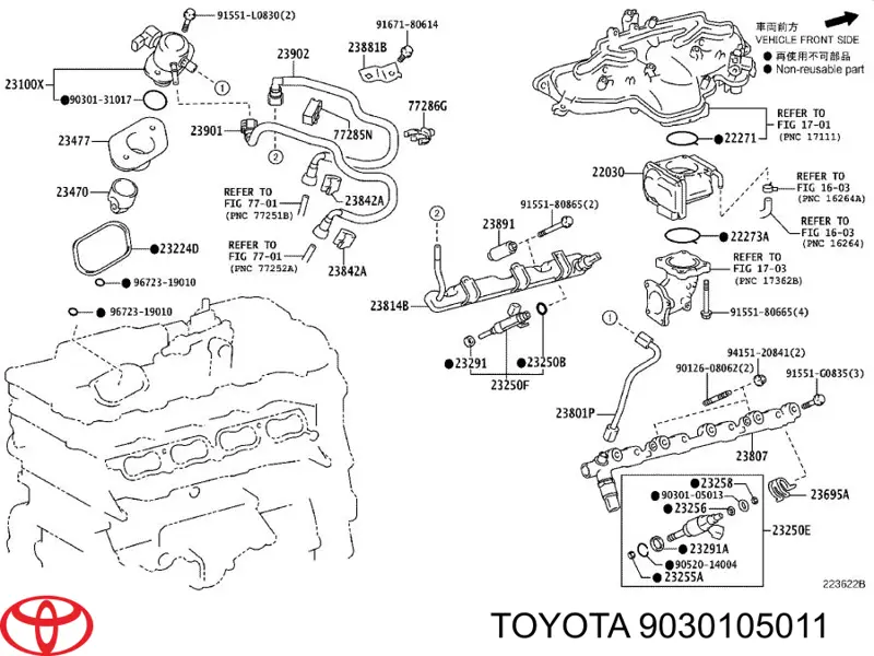  9030105011 Toyota