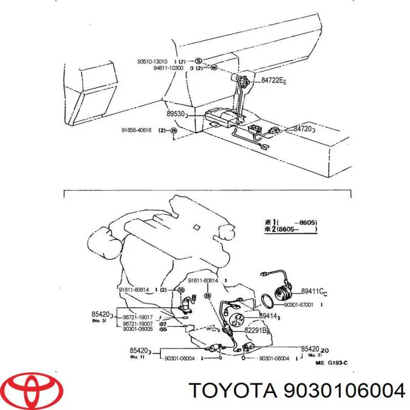Купить 9030106004 Toyota 
