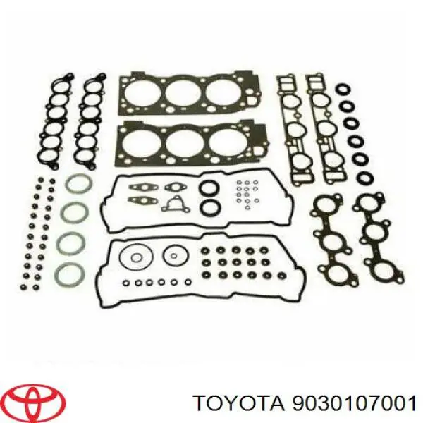 9030107001 Toyota кольцо (шайба форсунки инжектора посадочное)