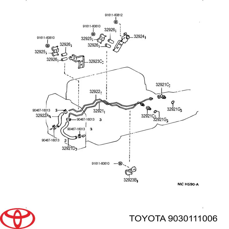 Купить 9030111006 Toyota 