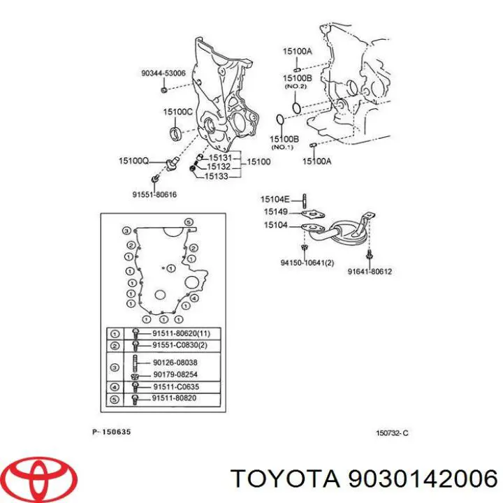 9030142006 Toyota 