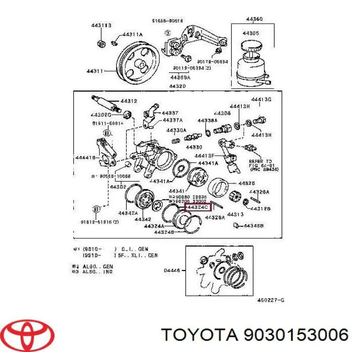  9030153006 Toyota