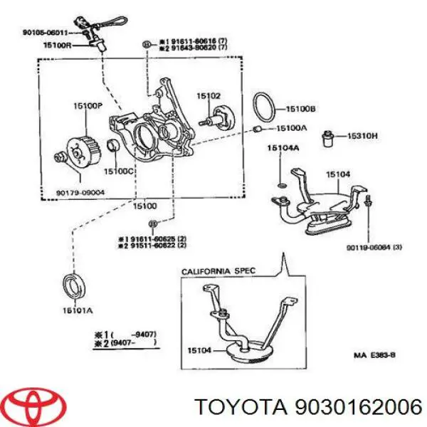 9030162006 Toyota