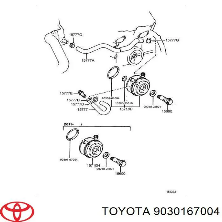 9030167004 Toyota