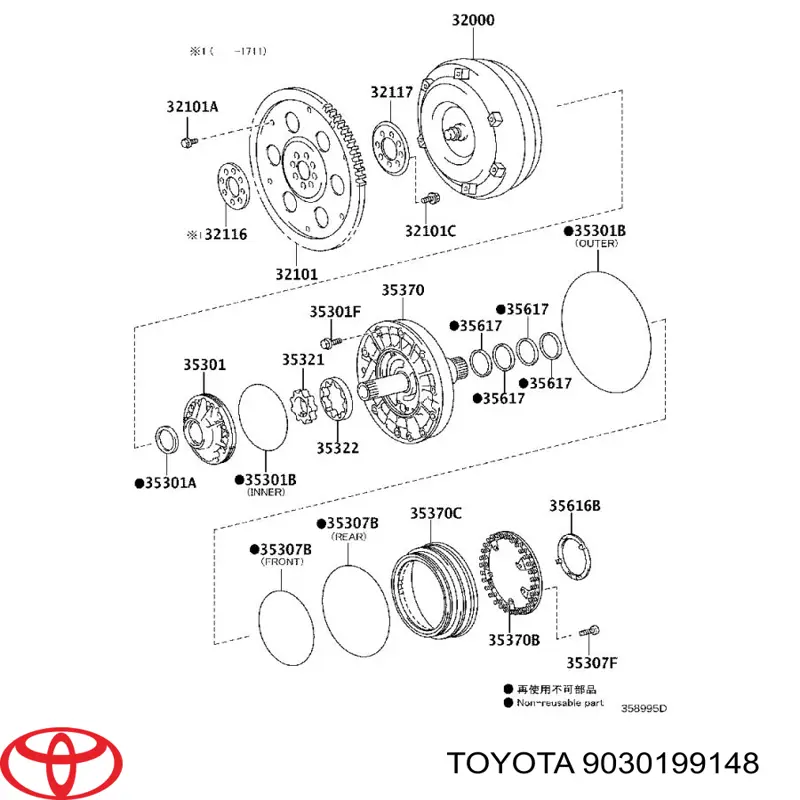 9030199148 Toyota 