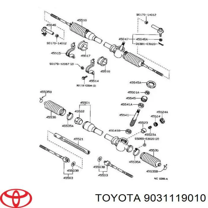 9031119010 Toyota
