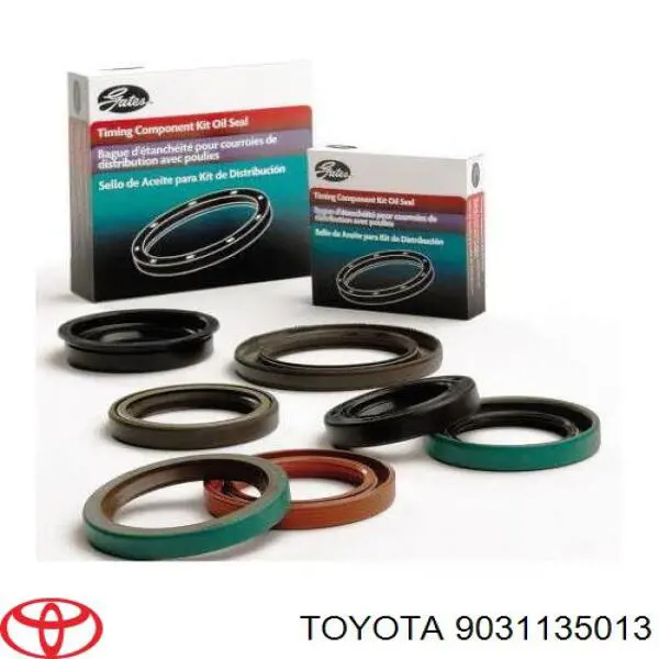 Anillo retén, árbol de levas 9031135013 Toyota