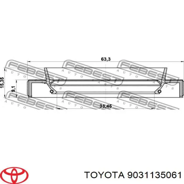 9031135061 Toyota 