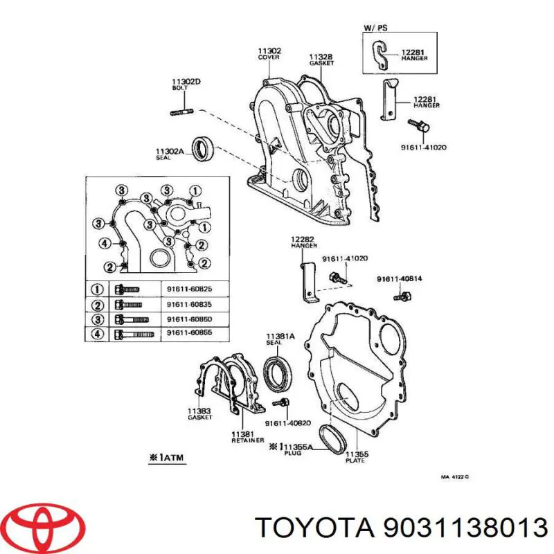 9031138013 Daihatsu 