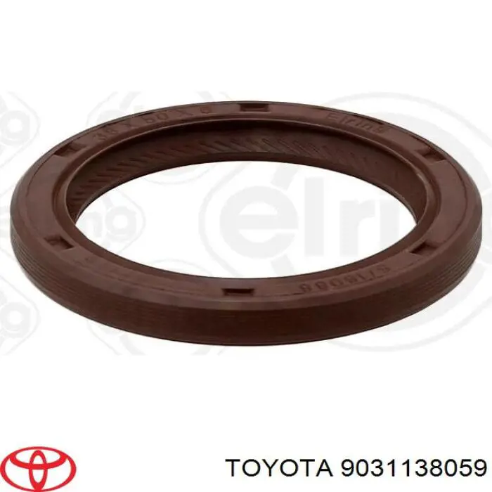 Anillo retén, árbol de levas delantero 9031138059 Toyota