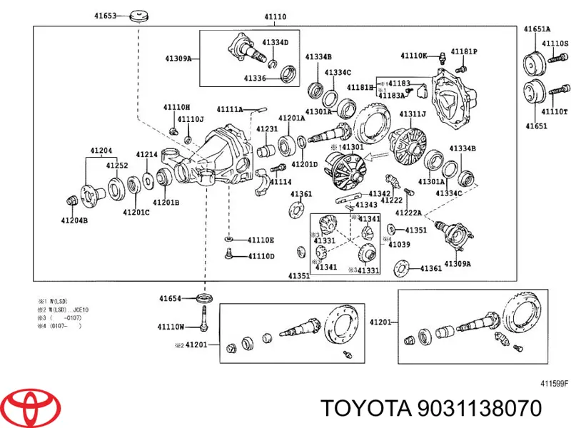 9031138070 Toyota/Lexus