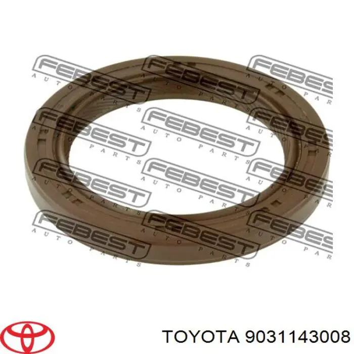 Сальник раздаточной коробки, первичного вала Toyota 9031143008
