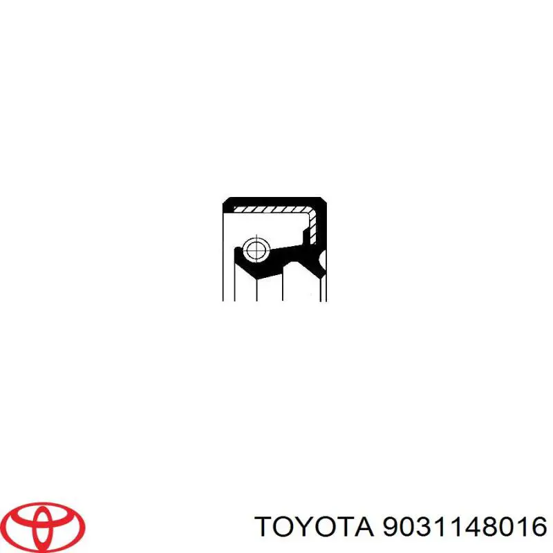 9031148016 Toyota bucim de saída traseira da caixa de transferência