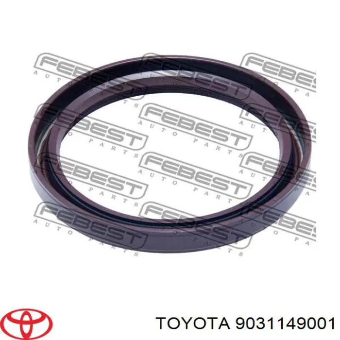 Сальник редуктора переднего моста 9031149001 Toyota