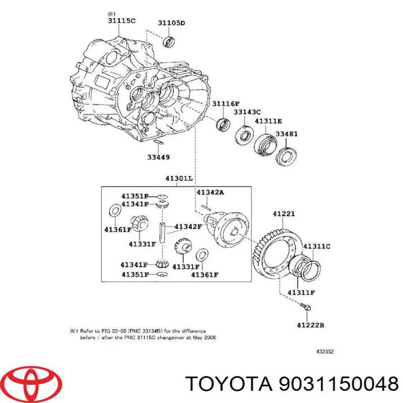 9031150048 Toyota 