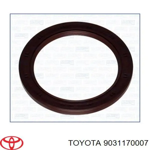 Anillo retén, cigüeñal 9031170007 Toyota