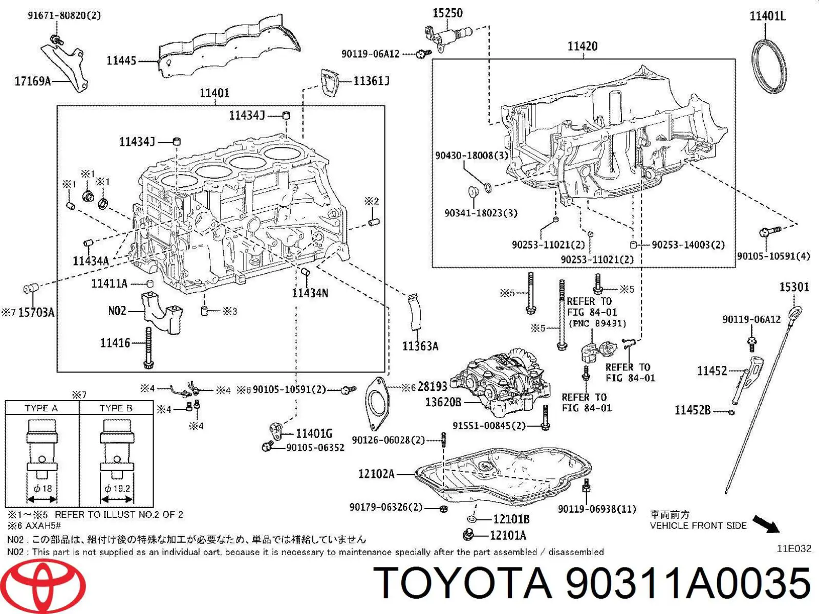 Купить 90311A0035 Toyota 