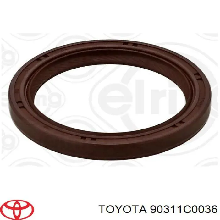 90311C0036 Toyota сальник коленвала двигателя передний