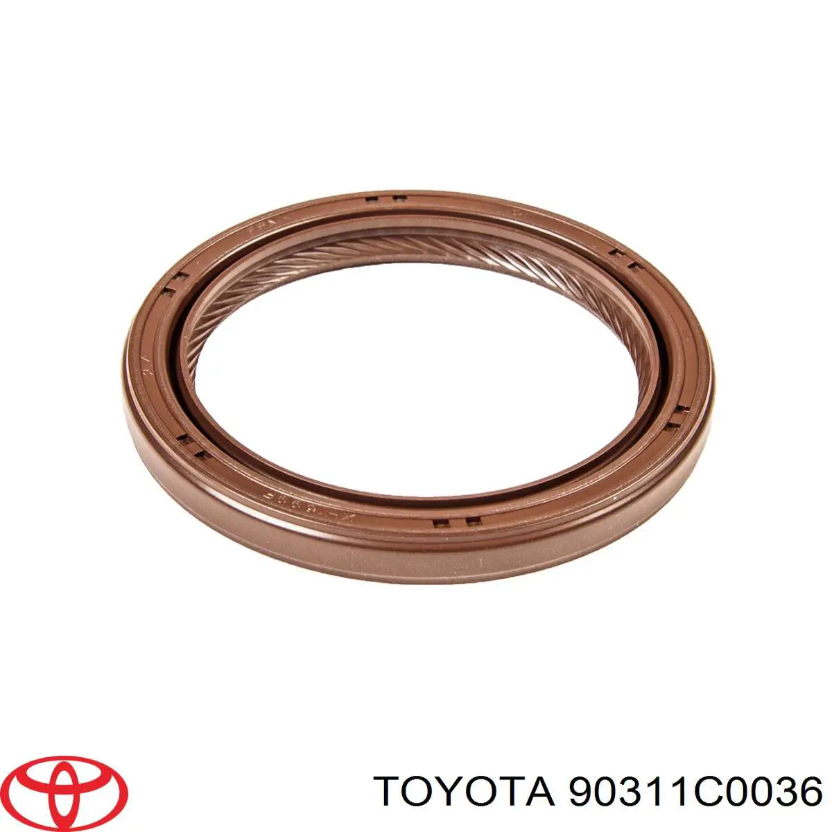 Сальник коленчатого вала Toyota 90311C0036 цена, от 257.06 UAH