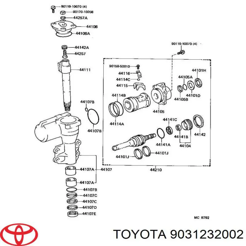 9031232002 Toyota 